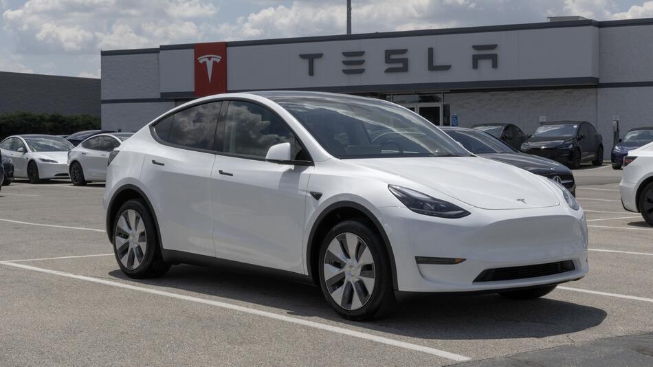 Autonomes Fahren mit einem Tesla.