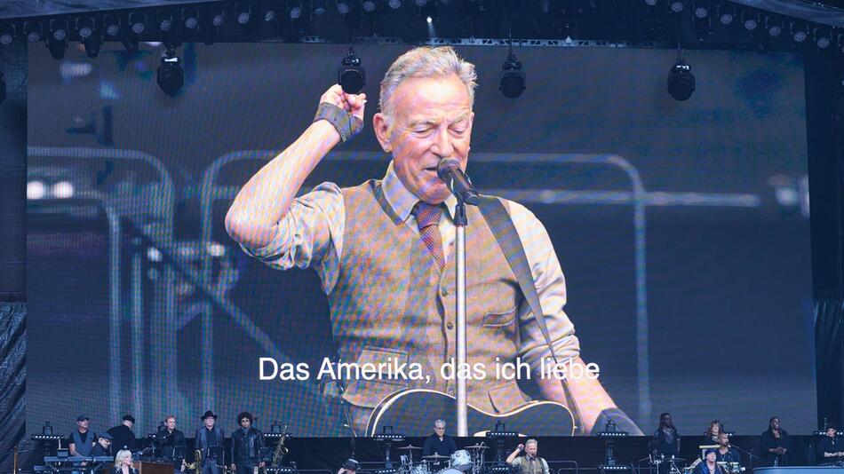 Konzert Bruce Springsteen and The E Street Band - Europatour