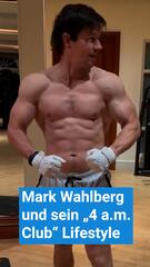 Mark Wahlberg und sein „4 a.m. Club Lifestyle