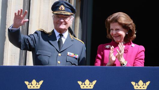 König Carl Gustav und Königin Silvia
