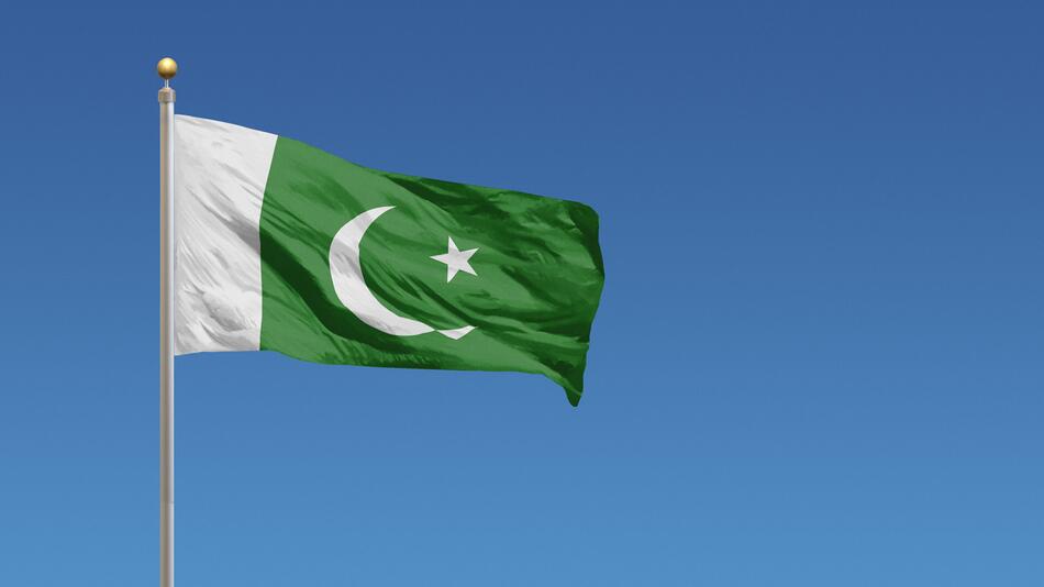 Flagge von Pakistan