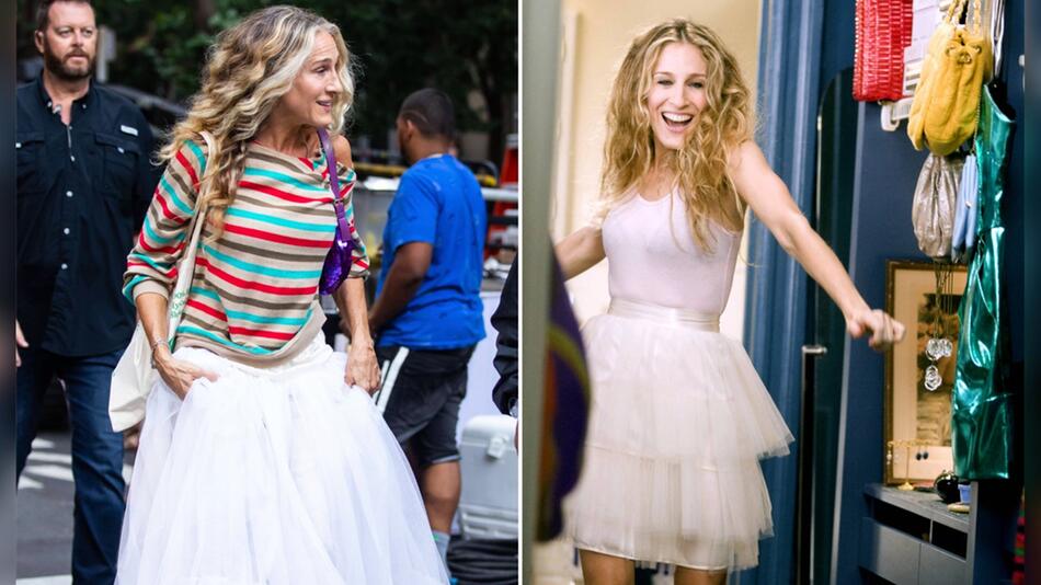 Sarah Jessica Parker machte den Tüllrock als Carrie Bradshaw in "Sex and the City" und auch ...