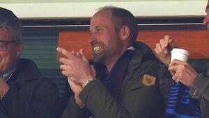 Prinz William beim Champions-League-Sieg von Aston Villa.