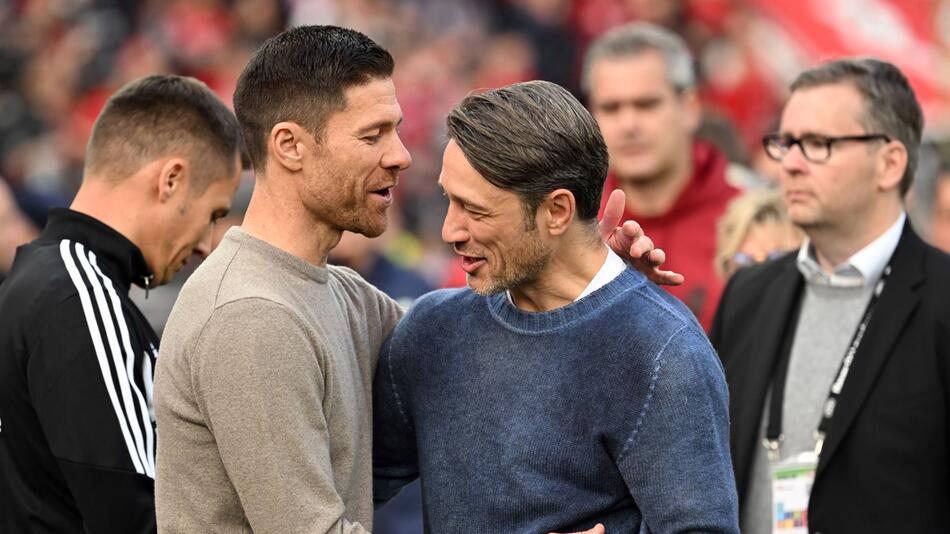 Xabi Alonso (l) und Niko Kovac (r)