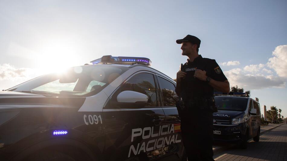Polizeistreife auf Mallorca