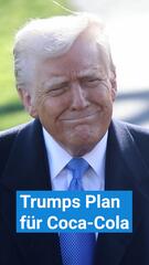 Rezeptur verändern? Trumps Plan für Coca-Cola