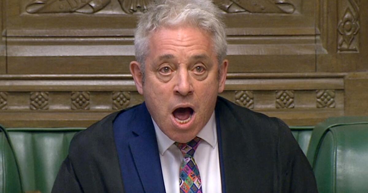 John Bercow Der Herr über die BrexitAbstimmungen GMX.CH