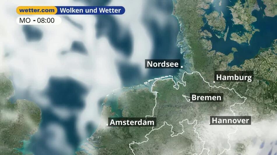 "Nordsee: Dein Wetter für Deine Region!"