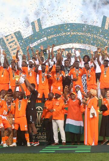 Elfenbeinküste bejubelt Sieg im Afrika-Cup.