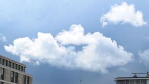 Sonne und Wolken über Stuttgart
