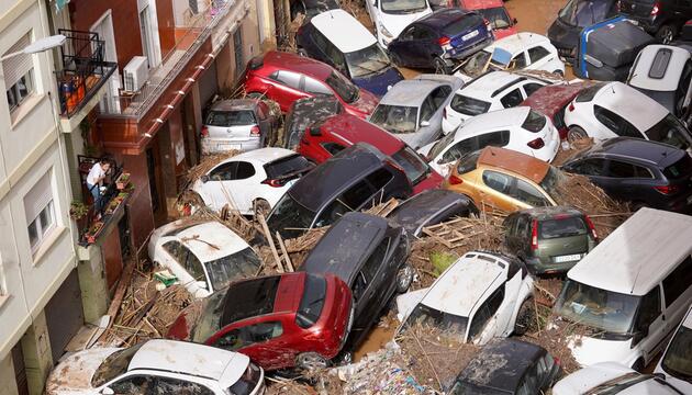 Unwetter in Spanien