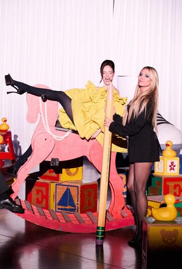 Heid Klum, Coco Rocha, Kevin Germanier