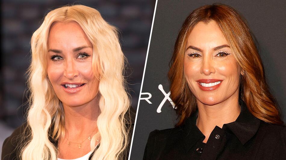Zwei Schwestern, die im Rampenlicht stehen: Sängerin Sarah Connor (l.) und Anna-Maria Ferchichi ...