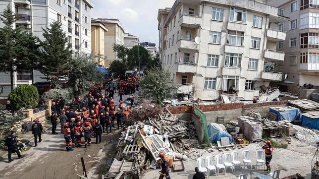 Gebäudeeinsturz in der Türkei