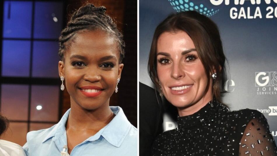 Oti Mabuse (li.) und Coleen Rooney ziehen in das britische Dschungelcamp.