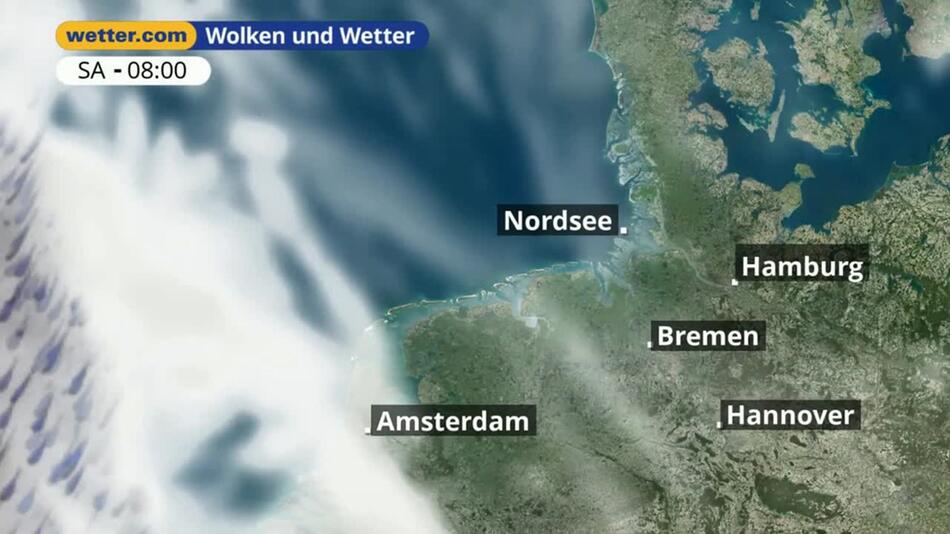 "Nordsee: Dein Wetter für Deine Region!"