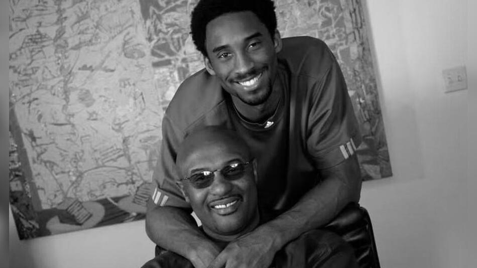 Kobe Bryant mit seinem Vater Joe.