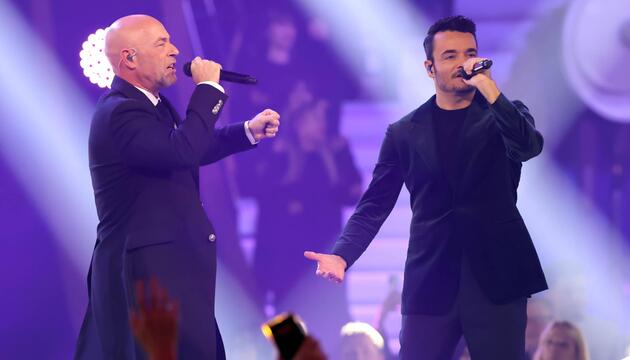 Sänger Der Graf und Giovanni Zarrella 