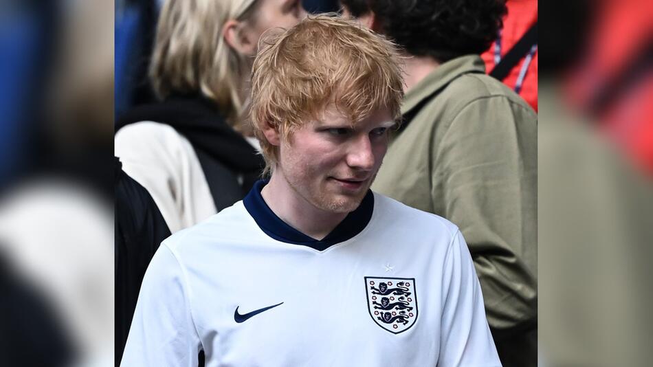 Ed Sheeran gilt als grosser Fan der englischen Fussball-Nationalmannschaft.