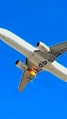Boeing muss nach Triebwerksbrand über Korfu notlanden