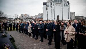 Ukraine-Krieg - Jahrestag der Befreiung von Butscha