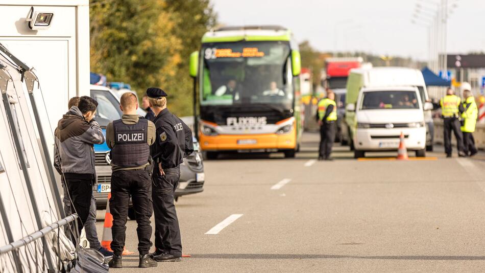 Grenzkontrollen gegen illegale Migration in Forst