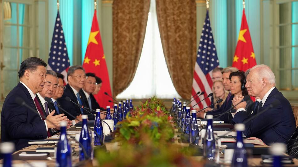 US-Präsident Biden trifft Chinas Staatschef Xi