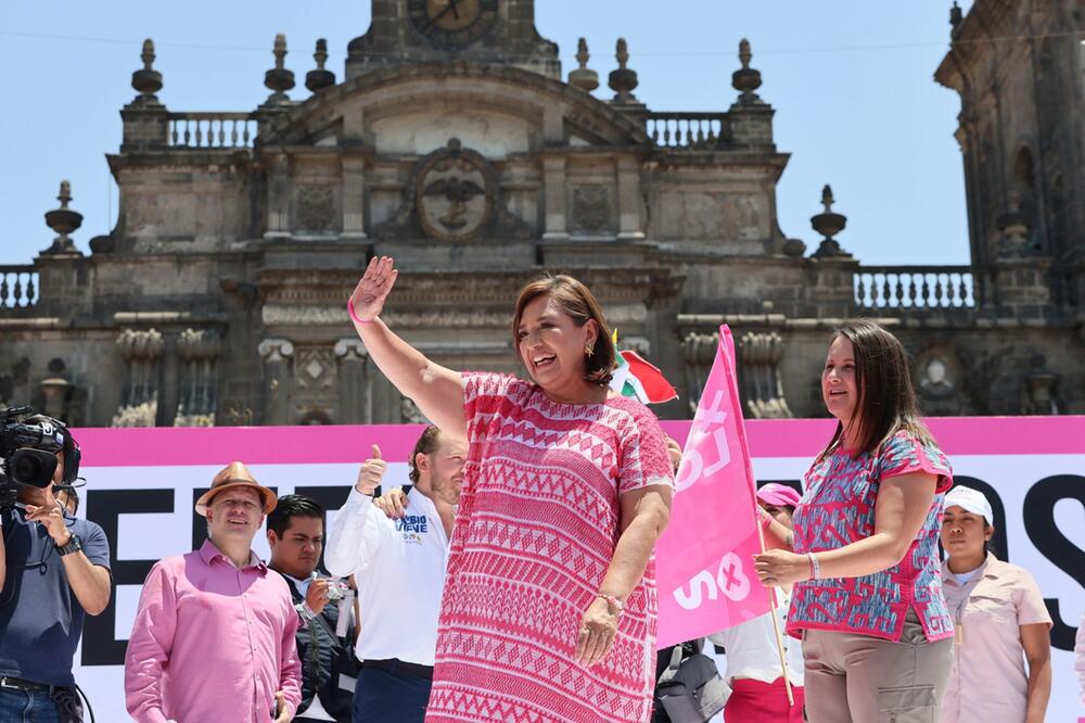 Wahlkampf in Mexiko - Gálvez