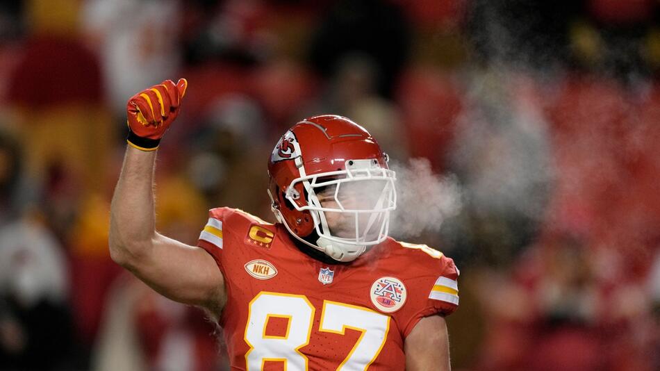 Travis Kelce von den Kansas City Chiefs