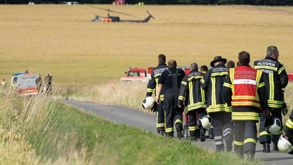 Schulungshubschrauber der Bundeswehr abgestürzt