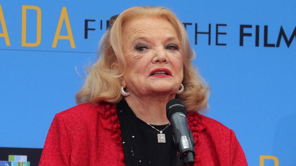 Gena Rowlands bei einem Auftritt in Los Angeles.