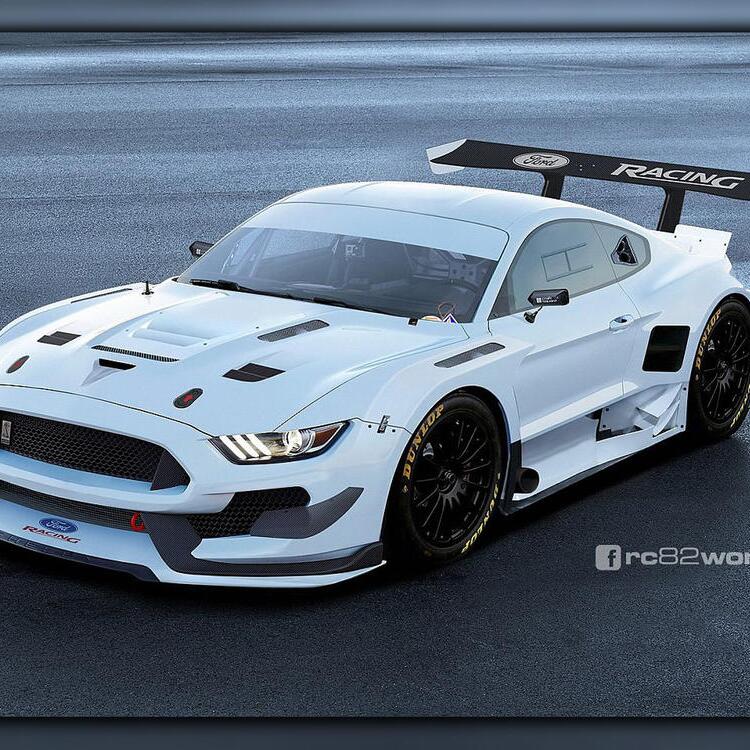 Brutale Pixelstudie: Der Ford Mustang Shelby GT350 R als radikaler