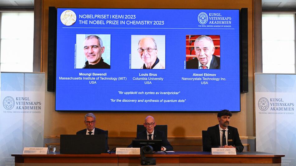 Chemie-Nobelpreis, Moungi Bawendi, Louis Brus und Alexei Ekimov