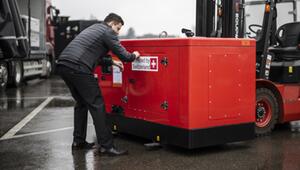 Diesel-Generatoren sind Teil der Hilfslieferung an die Ukraine