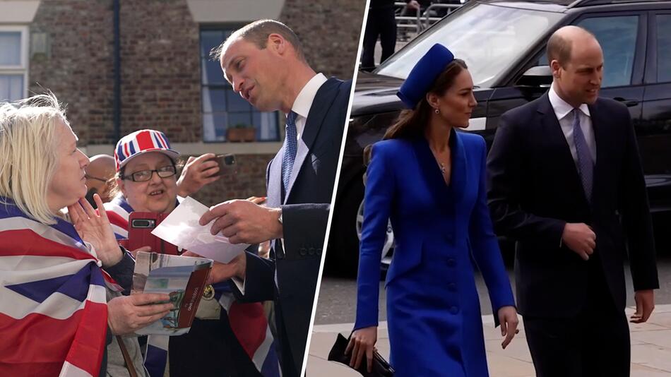 So geht es Kate: Prinz William gibt Update zu Catherines Gesundheit
