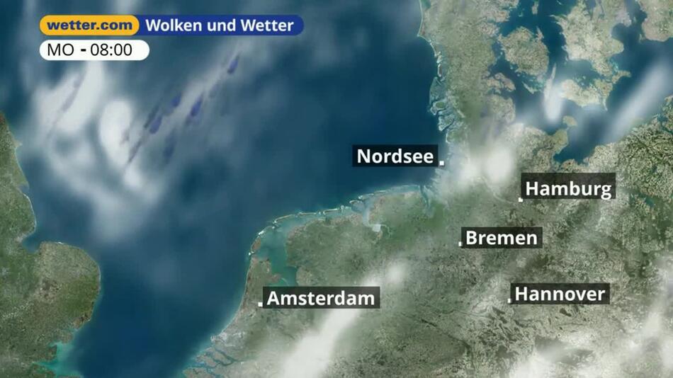 "Nordsee: Dein Wetter für Deine Region!"
