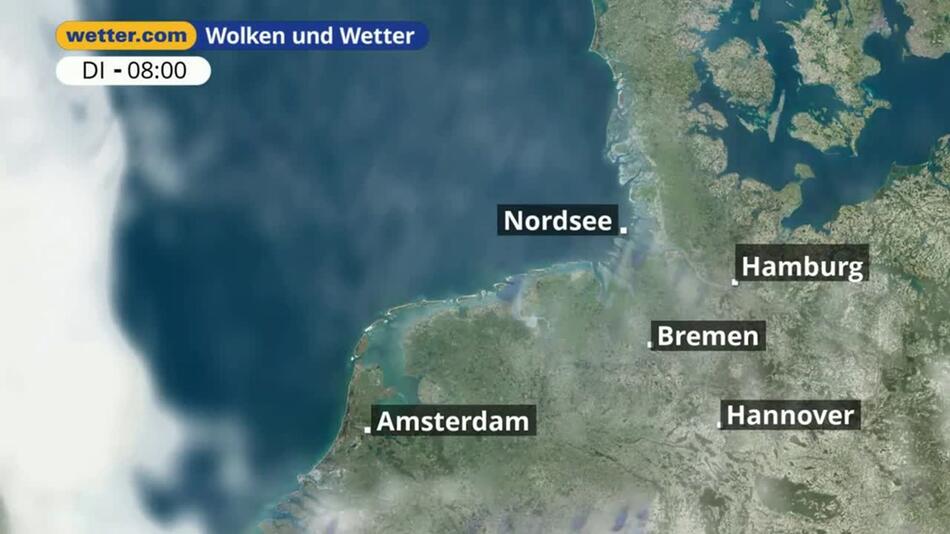"Nordsee: Dein Wetter für Deine Region!"