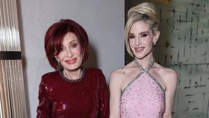 Sharon Osbourne (l.) und Kelly Osbourne bei dem Event in London.