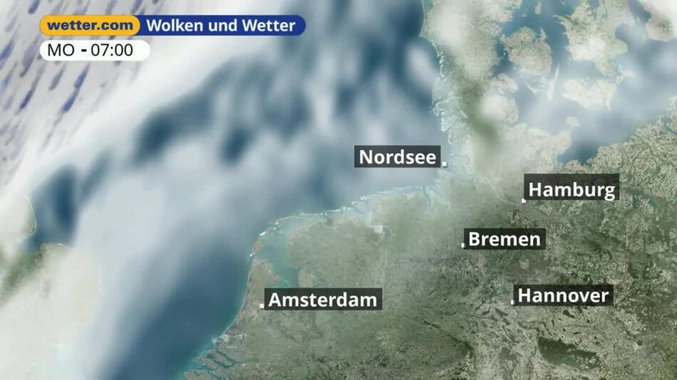 "Nordsee: Dein Wetter für Deine Region!"