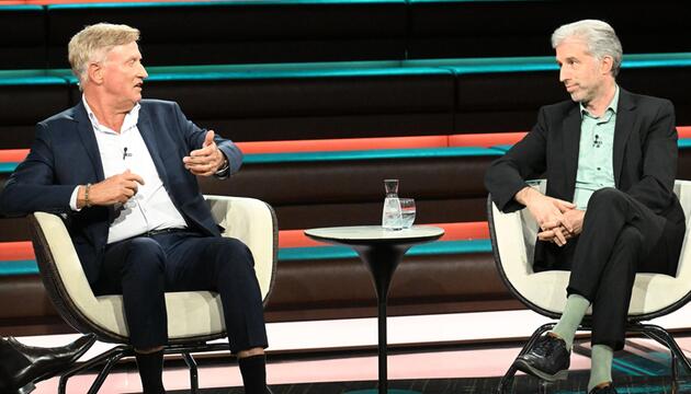 Ole von Beust und Boris Palmer bei "Markus Lanz"