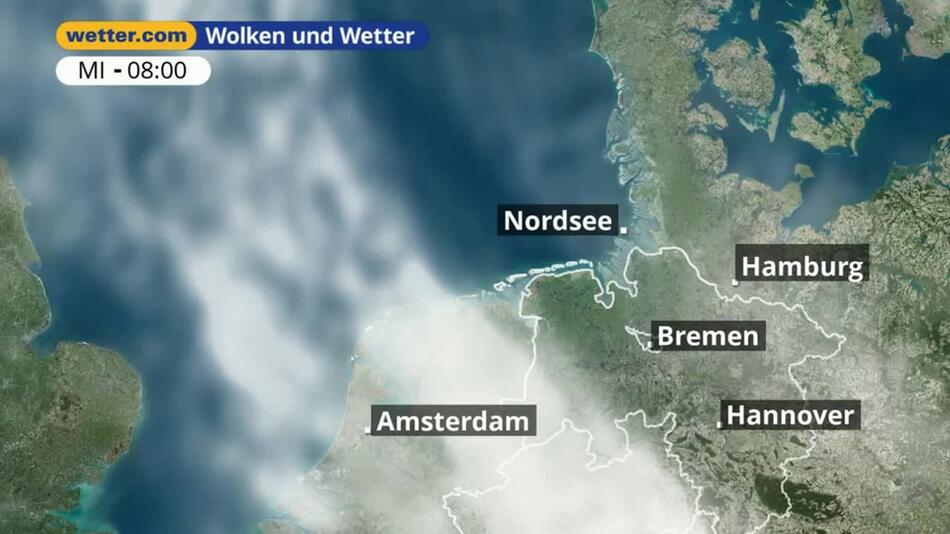 "Nordsee: Dein Wetter für Deine Region!"
