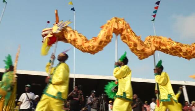 Karneval in Lagos erinnert an die Rückkehr ehemaliger Sklaven 