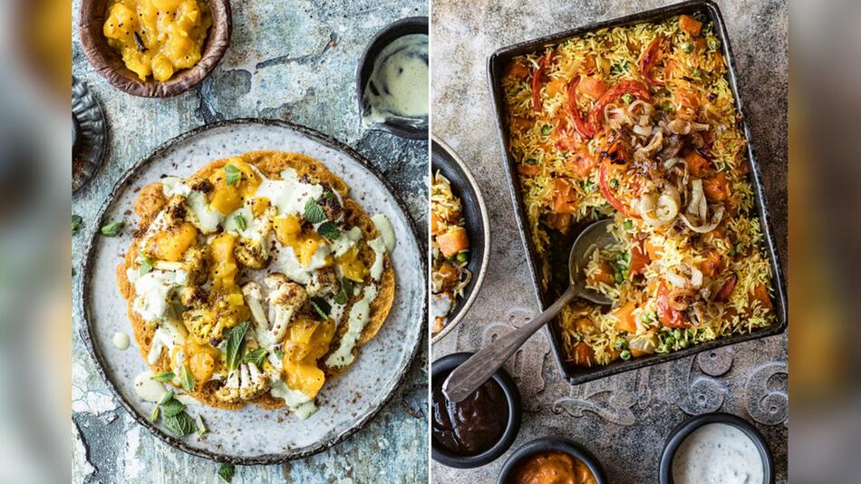 Ob leckere Pfannkuchen oder köstliches Biryani: Die indische Küche ist vielfältig und ein ...