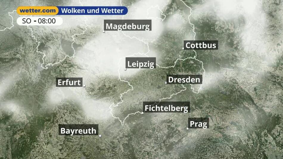 "Sachsen: Dein Wetter für Deine Region!"