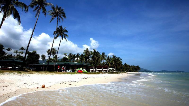 Strand auf Koh Samui