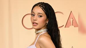 Pastellige Töne, wie etwa Chase Infinitis lila Lidschatten bei den Oscars, sind im Frühling ...