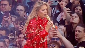 Helene Fischer war erstmals seit drei Jahren wieder auf Tour. Abschliessend spricht sie ihren ...
