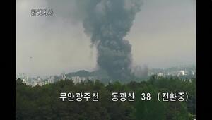 Grossbrand in Reifenfabrik in Südkorea