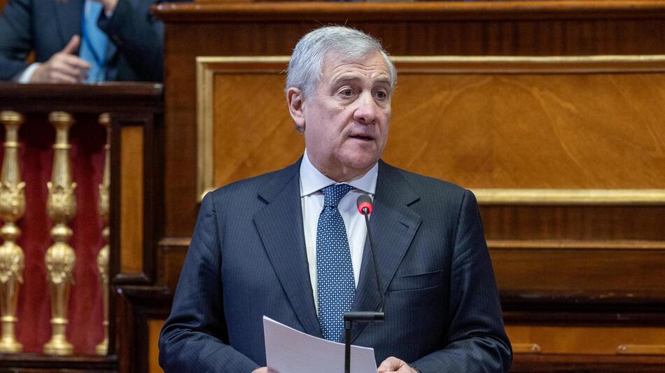 Italienischer Aussenminister Antonio Tajani