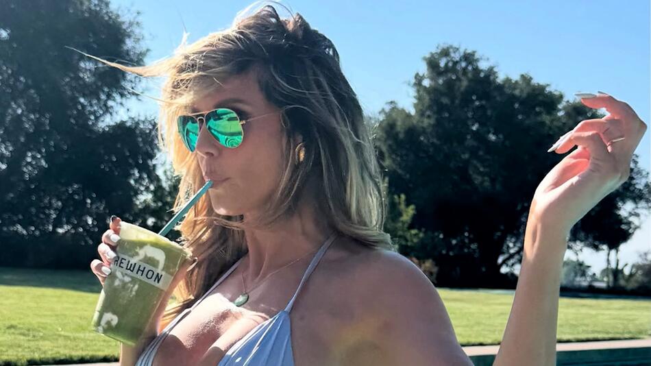 "Kluminator": Heidi Klum präsentiert Bio-Smoothie für 16 Euro